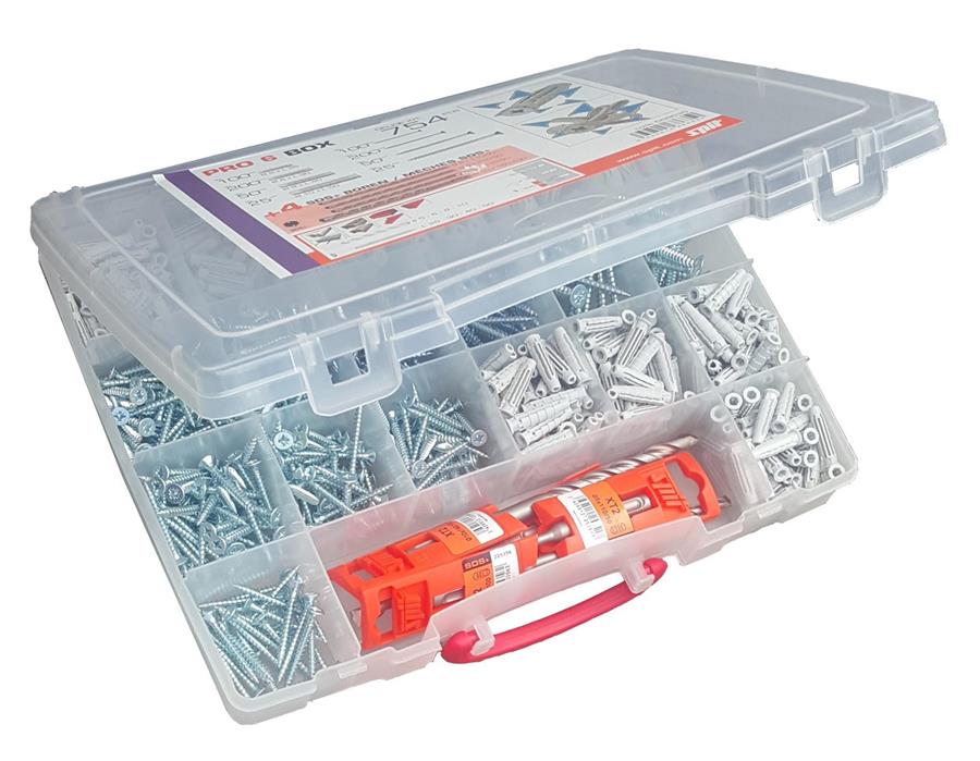 Boîte d'assortiment de brochettes pro6 754 pièces