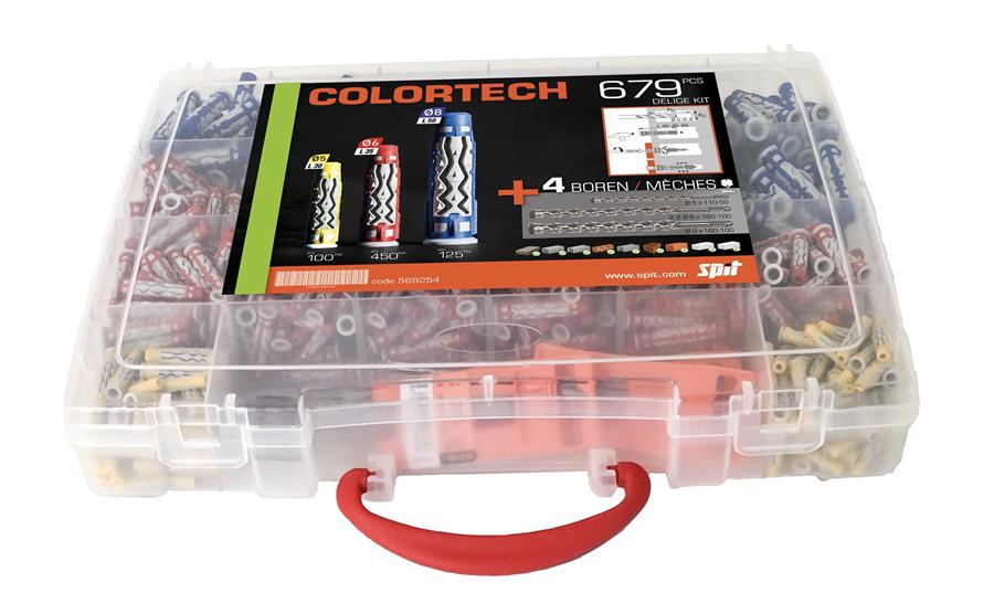 Boîte d'assortiment de brochettes colortech 679 pièces (nml)