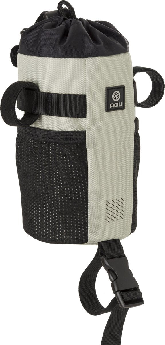 Agu bikepacking snack-pack venture sac de guidon vélo - 1l - amovible - hydrofuge - montage facile - vert pistache