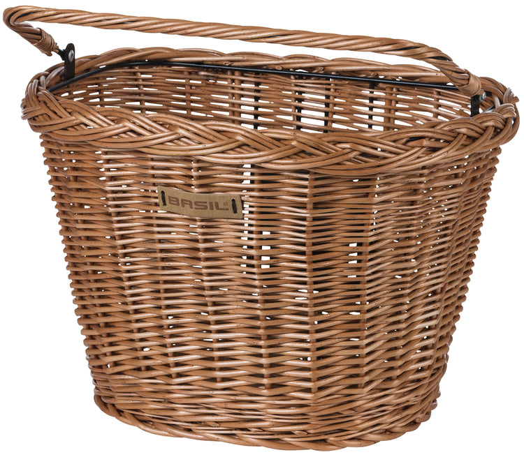 Basil Bremen Wicker KF - Panier de vélo - First - Nature