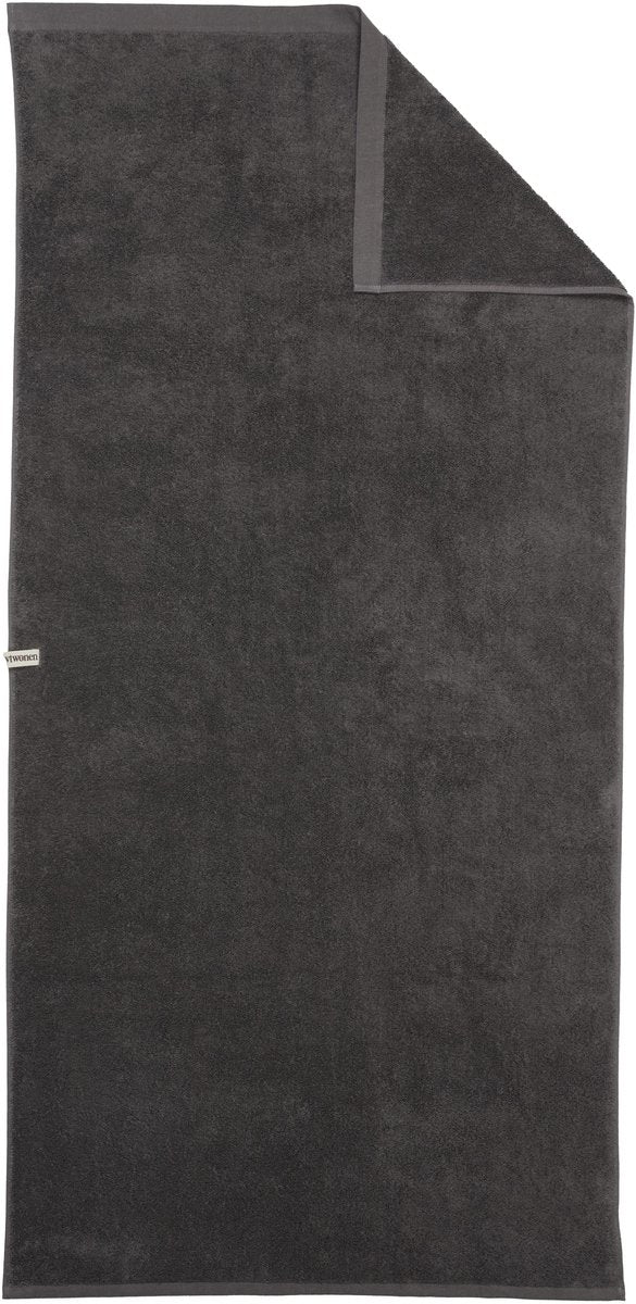 Vtwonen - soft kiss - serviette de bain - 70x140 - anthracite