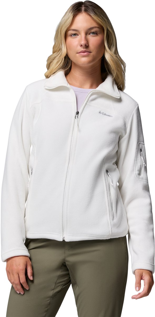 Columbia fast trek™ ii veste polaire - gilet polaire pour femme - gilet d'extérieur - blanc - taille XL