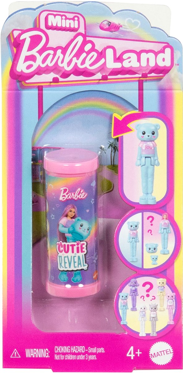 Barbie jcr17, petite poupée, femme, 4 ans, filles, 58 mm, 25 g