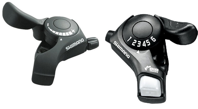 Shimano Shing Shift Right Set Tourney 3x6 Speed 1800 2050mm Black