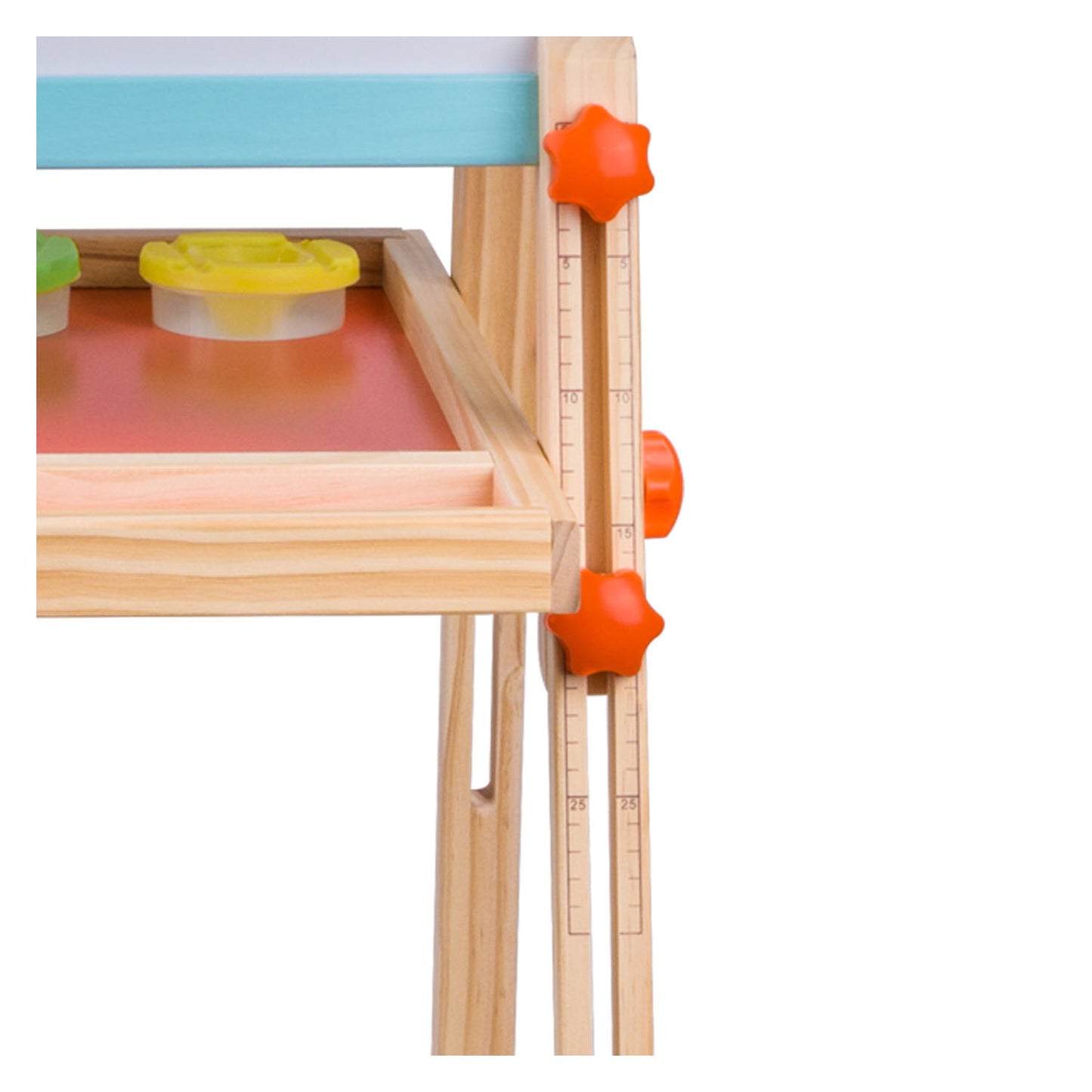 Aimant en bois mondial classique et tableau noir 2in1, 39dlg.