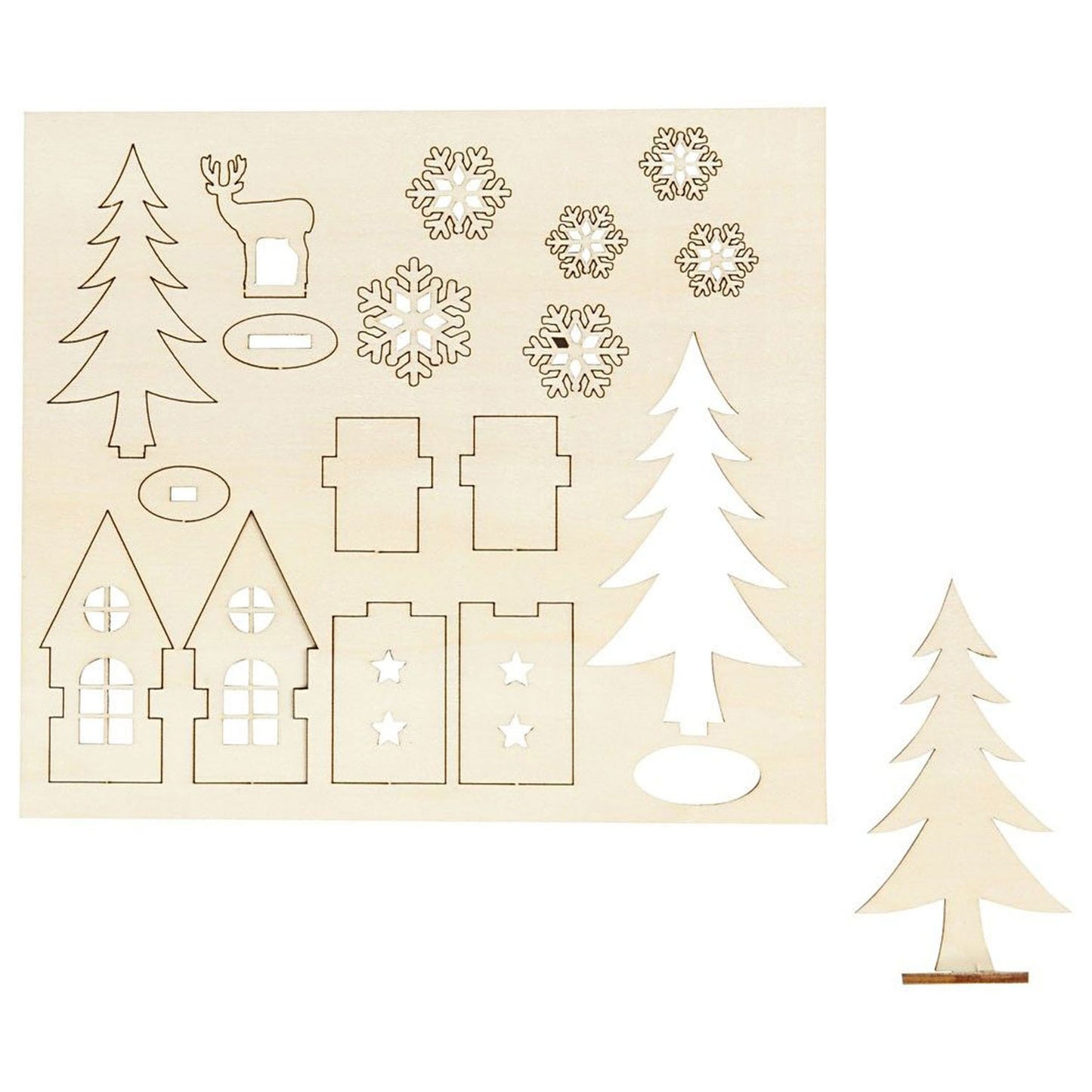 Faites et décorez votre maison de décoration de Noël