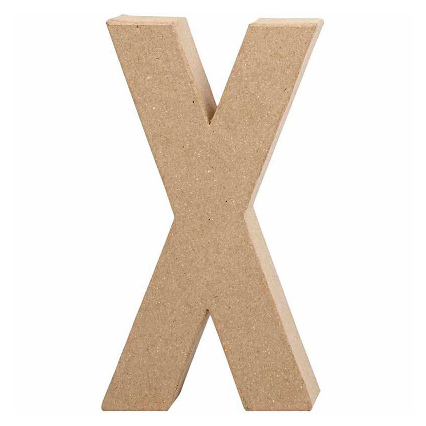Lettre Papier -Maché - X, 20,5 cm