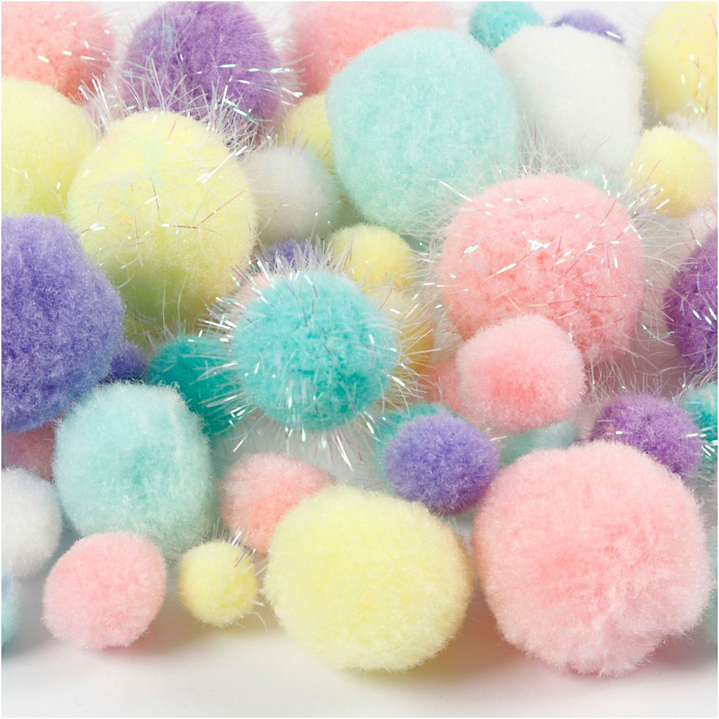 Couleurs pastel Pom-Pom, 400gr.