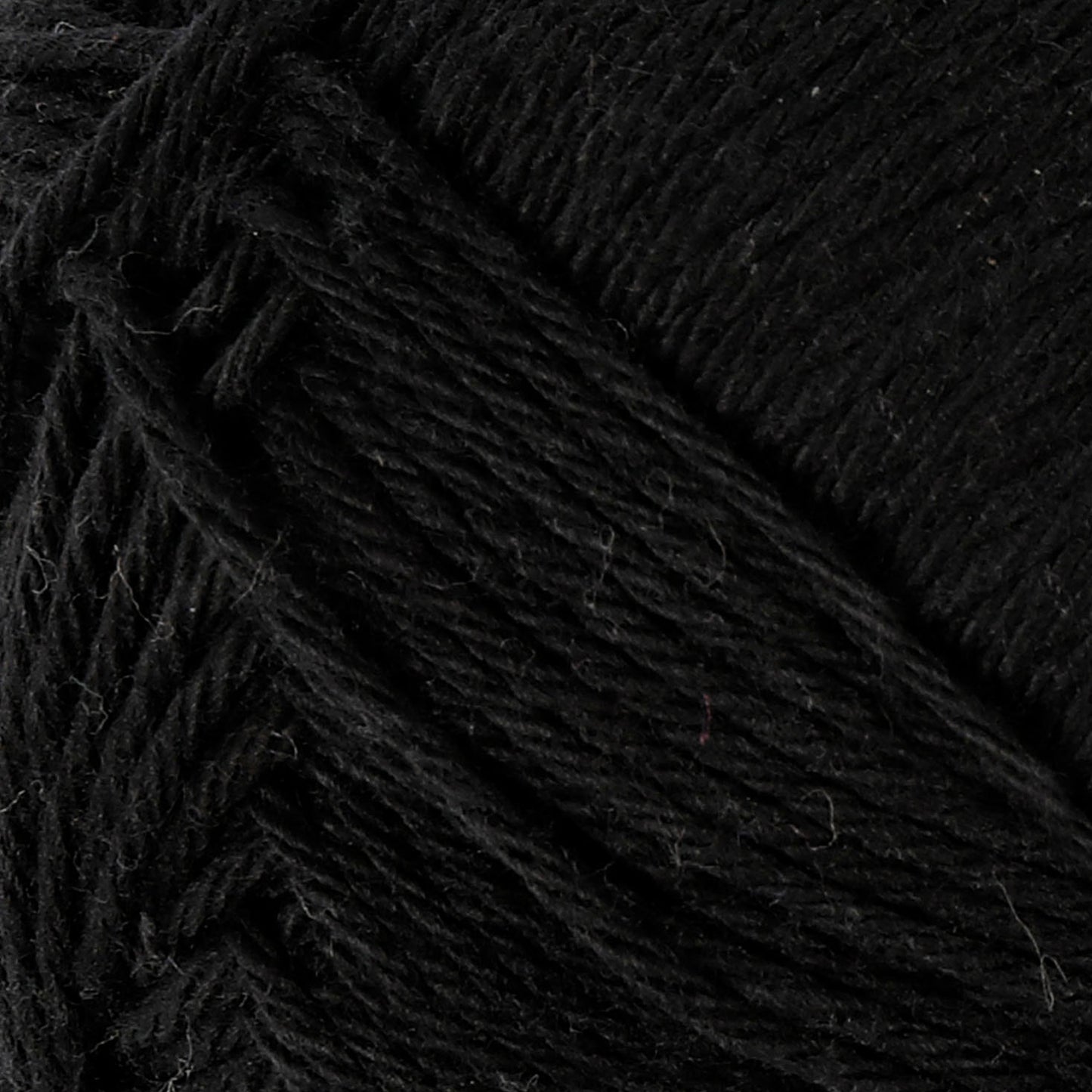 Fil de coton, noir, 50gr, 170m