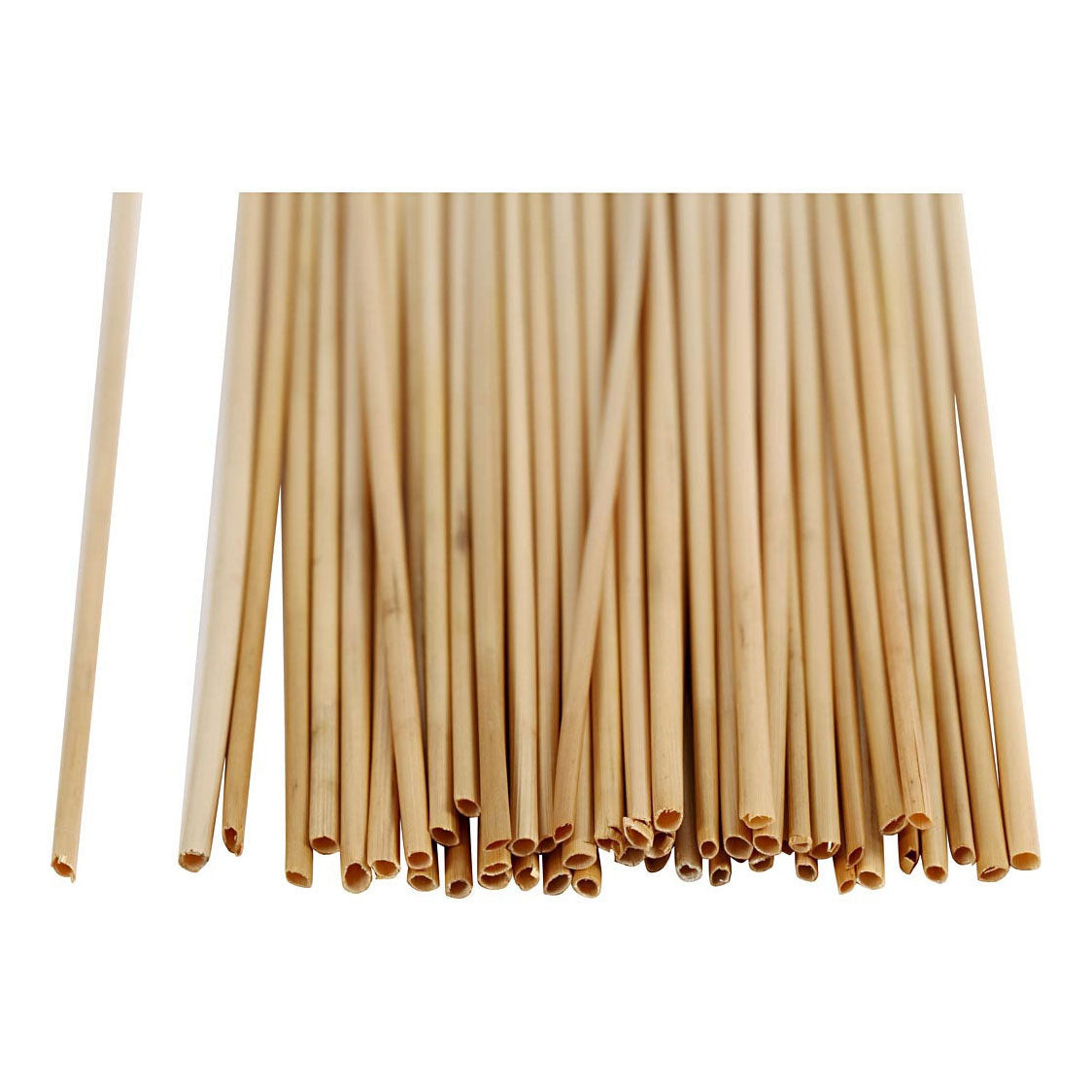 Creativ Company Natural Bleached Straw, 50th.