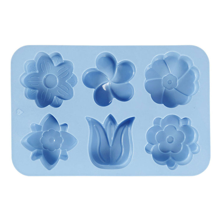 Creativ Company Silicone forme des fleurs pourmal