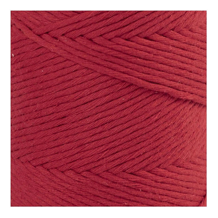 Crétiv Company Macrame Cord Red, 198m