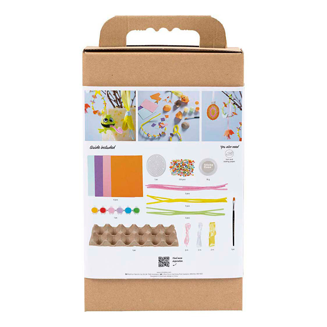 Creativ company boîte créative printemps créatif, différentes couleurs, 1 boîte