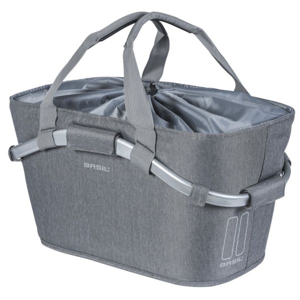 Basil Mand arrière 2day mik 22l Grey Maxe 20x38x17cm