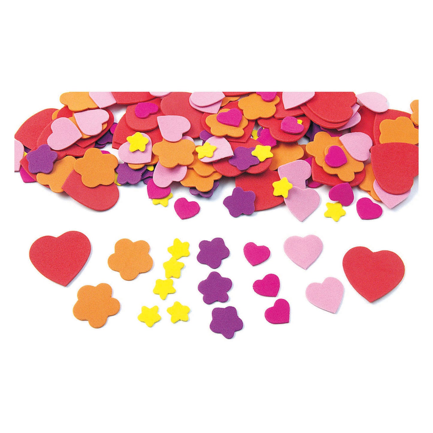 Colorations - Heart, Flowers Forme Moard, 150st.