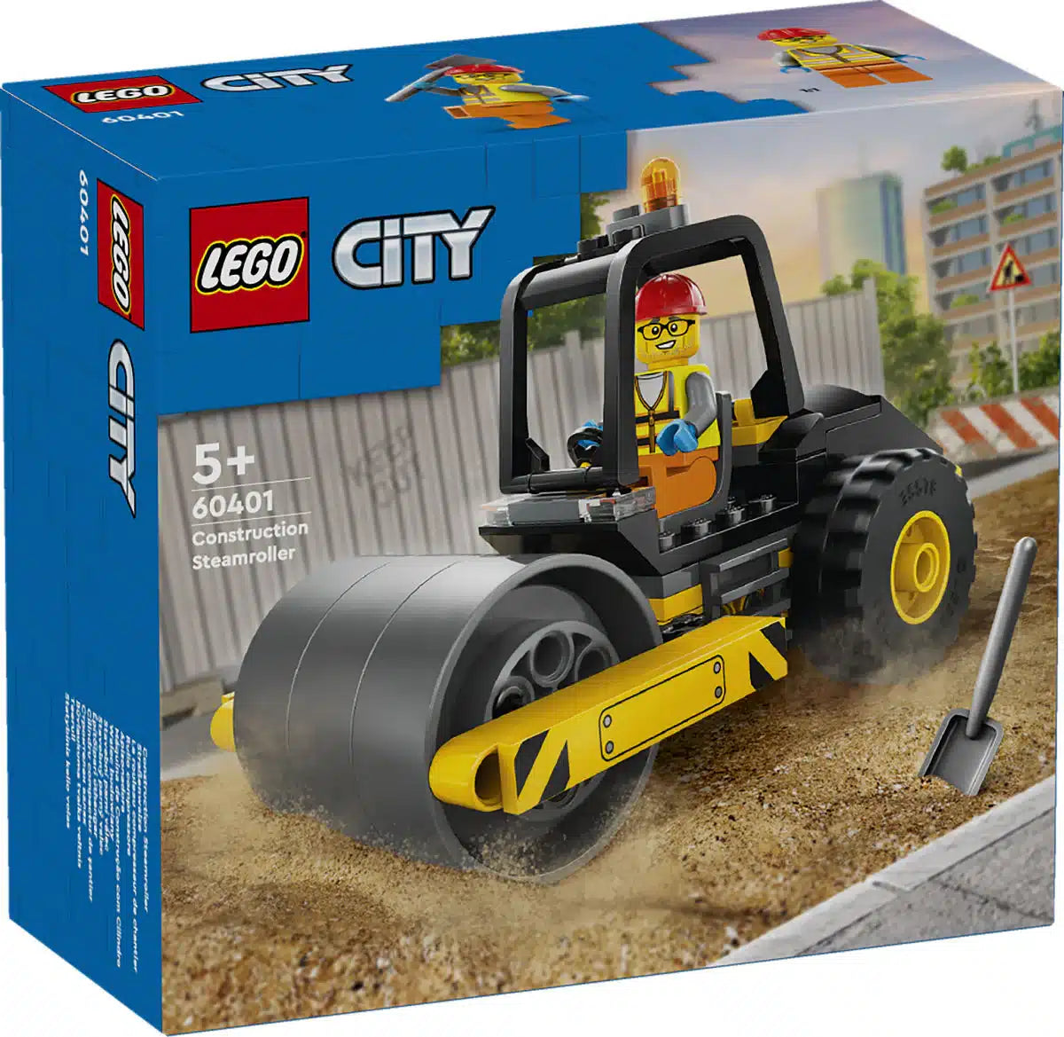 Lego LEGO City 60401 Rouleau compresseur