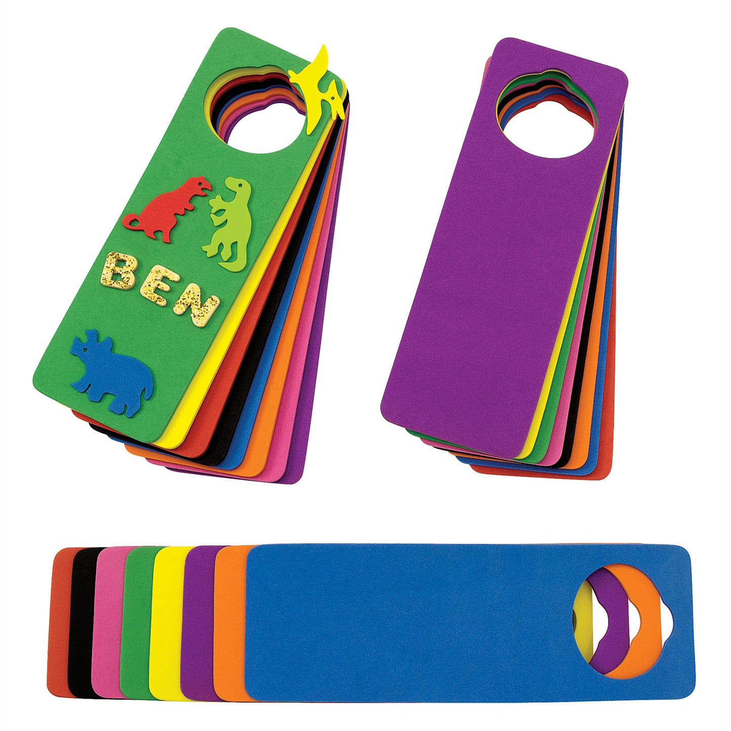 Colorations - Décorez votre propre mousse de porte-porte, ensemble de 24