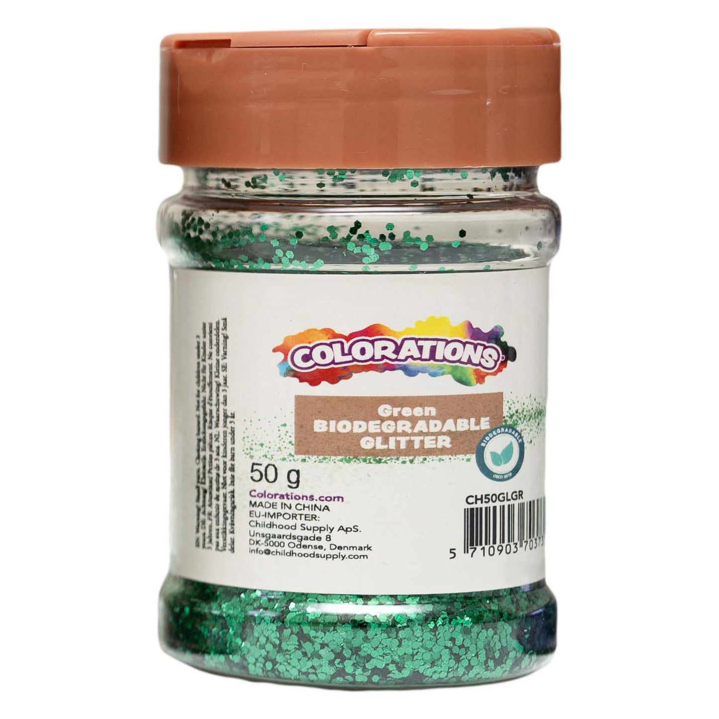Colorations - Vert paillettes biodégradables - 50g