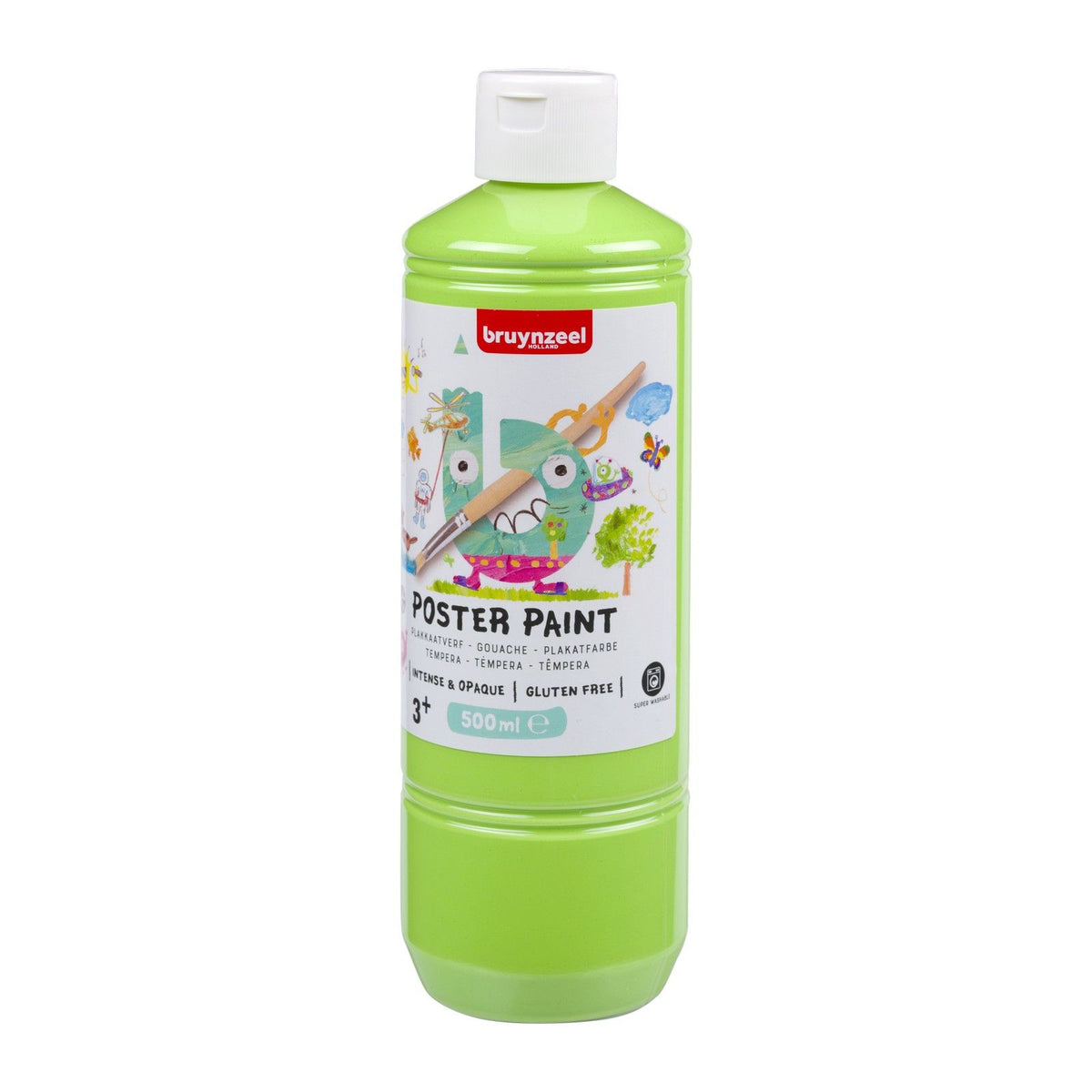 Bruynzeel • peinture gouache pour affiches 500ml vert printemps