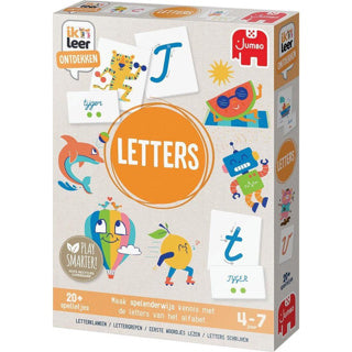 Jumbo J'apprends à découvrir le jeu éducatif des lettres