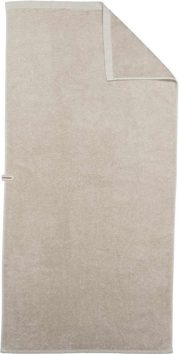 Vtwonen - soft kiss - serviette de bain - 70x140 - sable