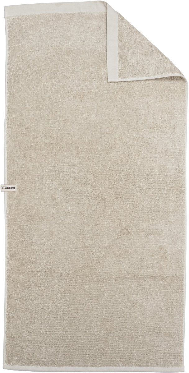 Vtwonen - étreinte douce - serviette de bain - 50x100 cm - sable