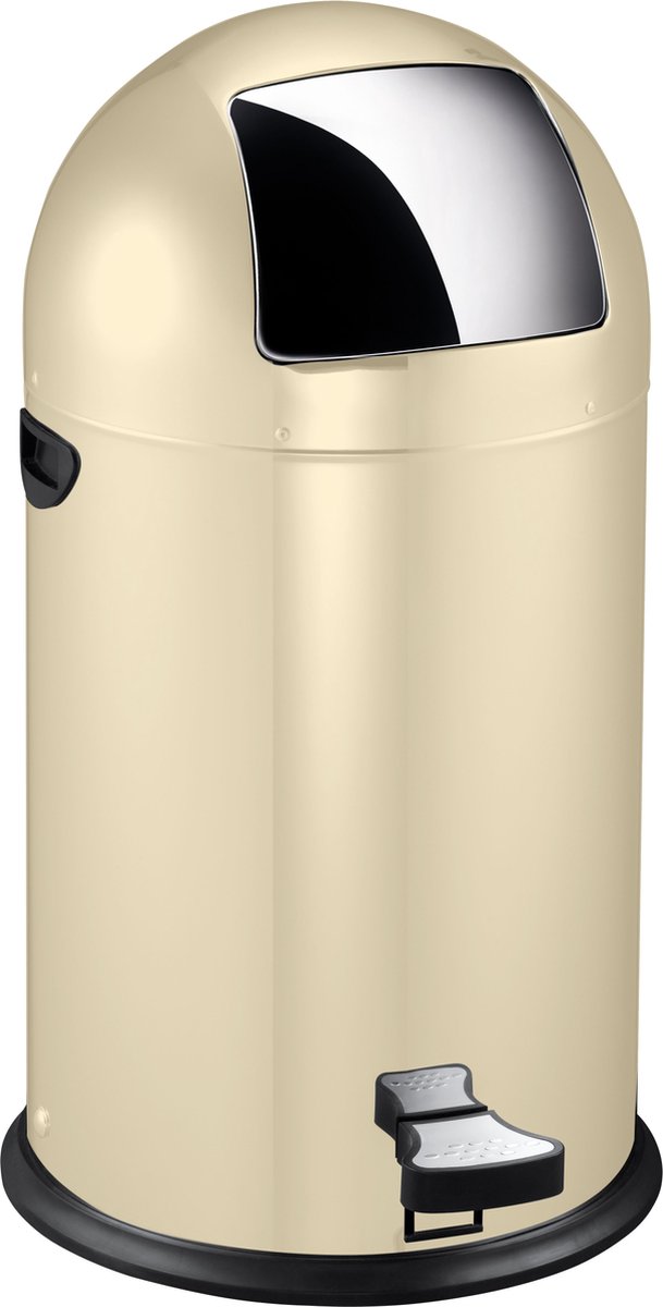 Eko - bidon 33 litres - anse - crème - poubelle