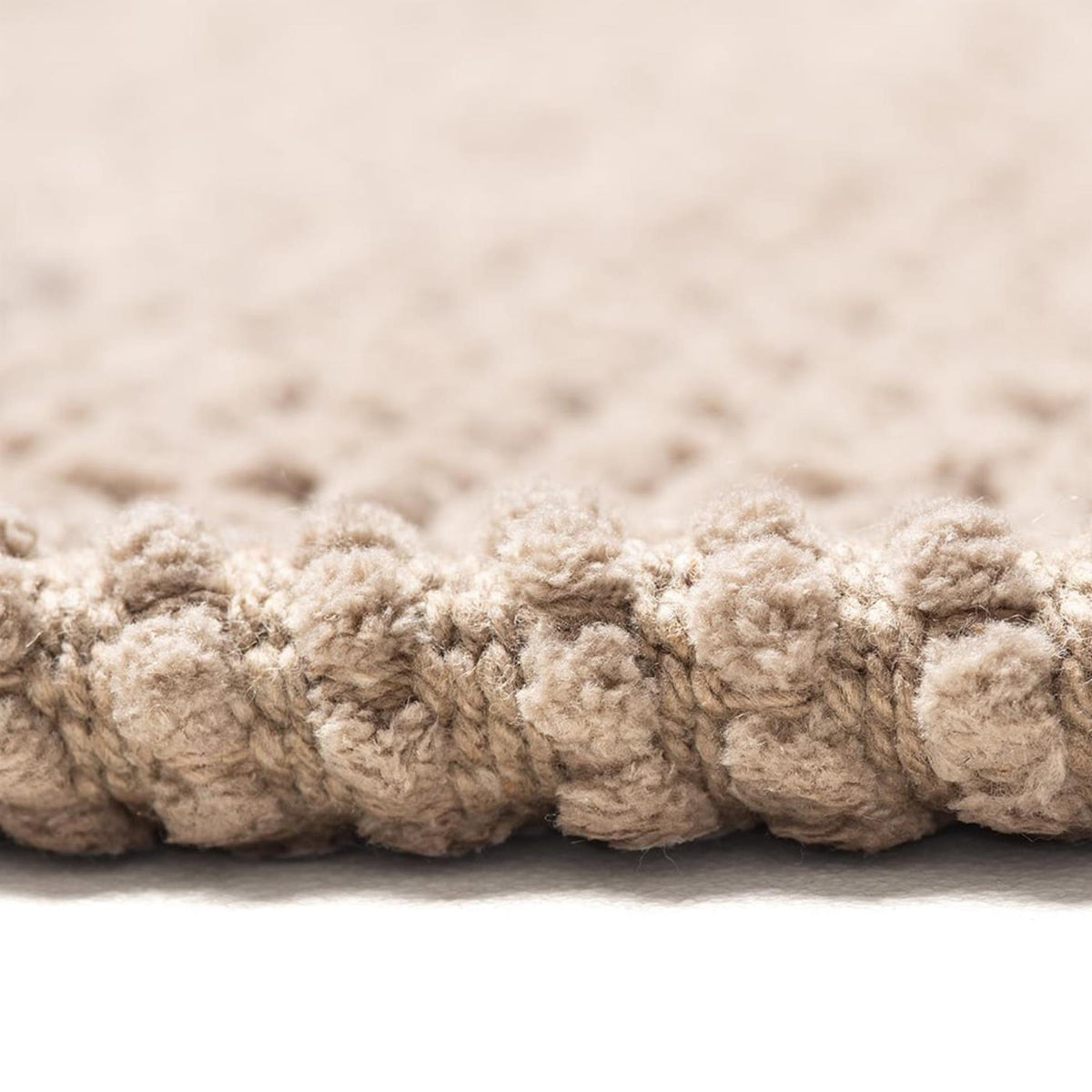 Wicotex tapis de bain tresse classique 60x90cm taupe