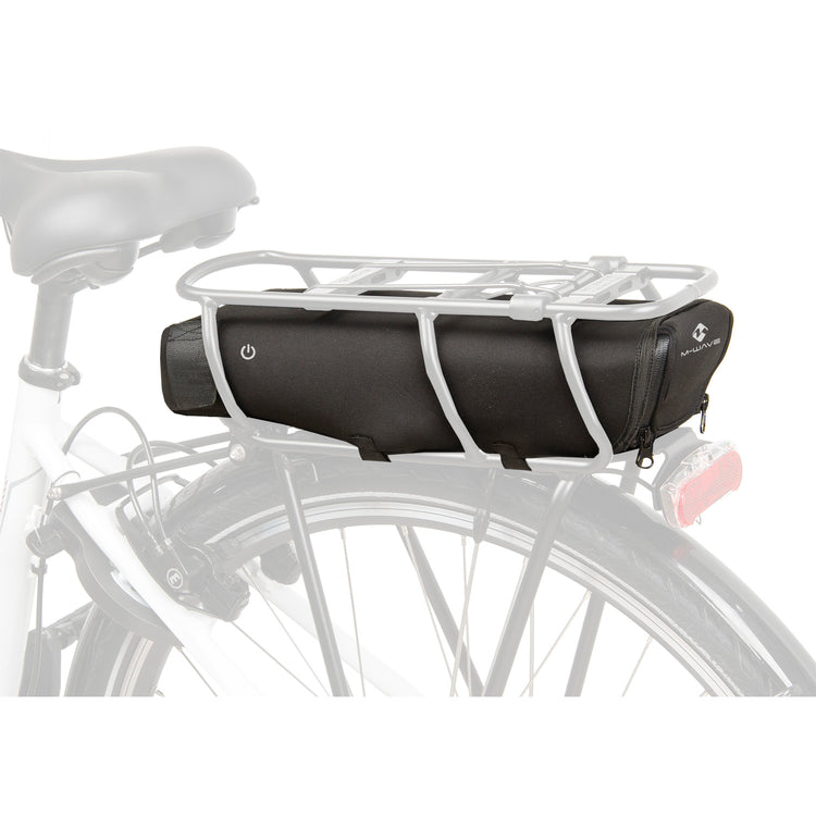 Couvercle de protection de l'onde M pour la batterie E-vélo Shimano Bosch noir