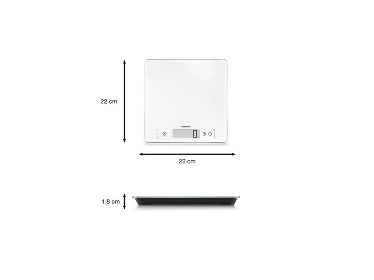 Soehnle Soehnle 61505 Page Confort 400 Échelle de cuisine blanche
