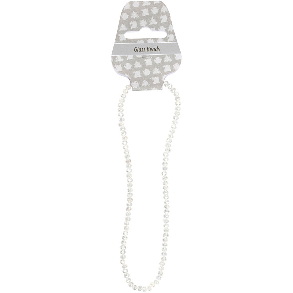 CRÉATIVE FACET FACET Perles Crystal, 100e.