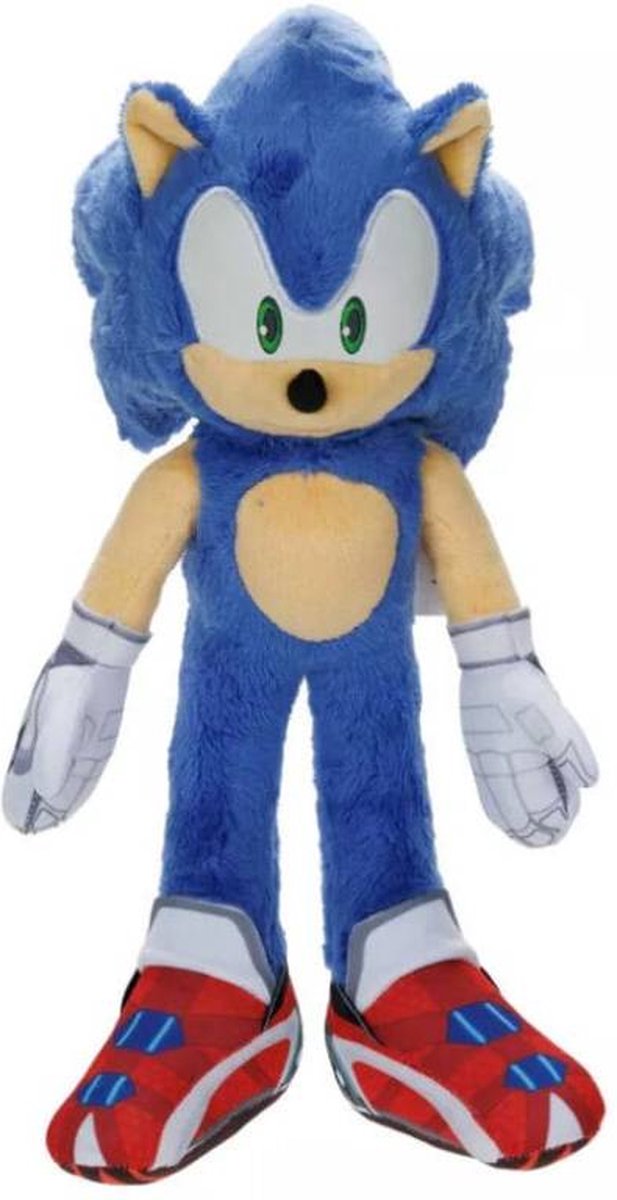 Jakks Sonic Movie 3 - peluche Sonic 33cm