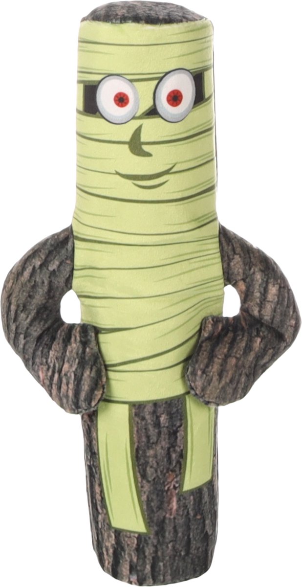 Jouet pour chien Flamingo – krikka mâle jaune 30 cm – jouet pour chien en textile avec couineur et crépitement – jouet coloré et interactif