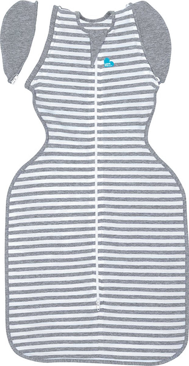 Gigoteuse pour bébé Love to dream ™ swaddle up™ - réduction de l'emmaillotage - bébé 3-6 mois - 6 - 8,5 kg - toutes saisons - gris
