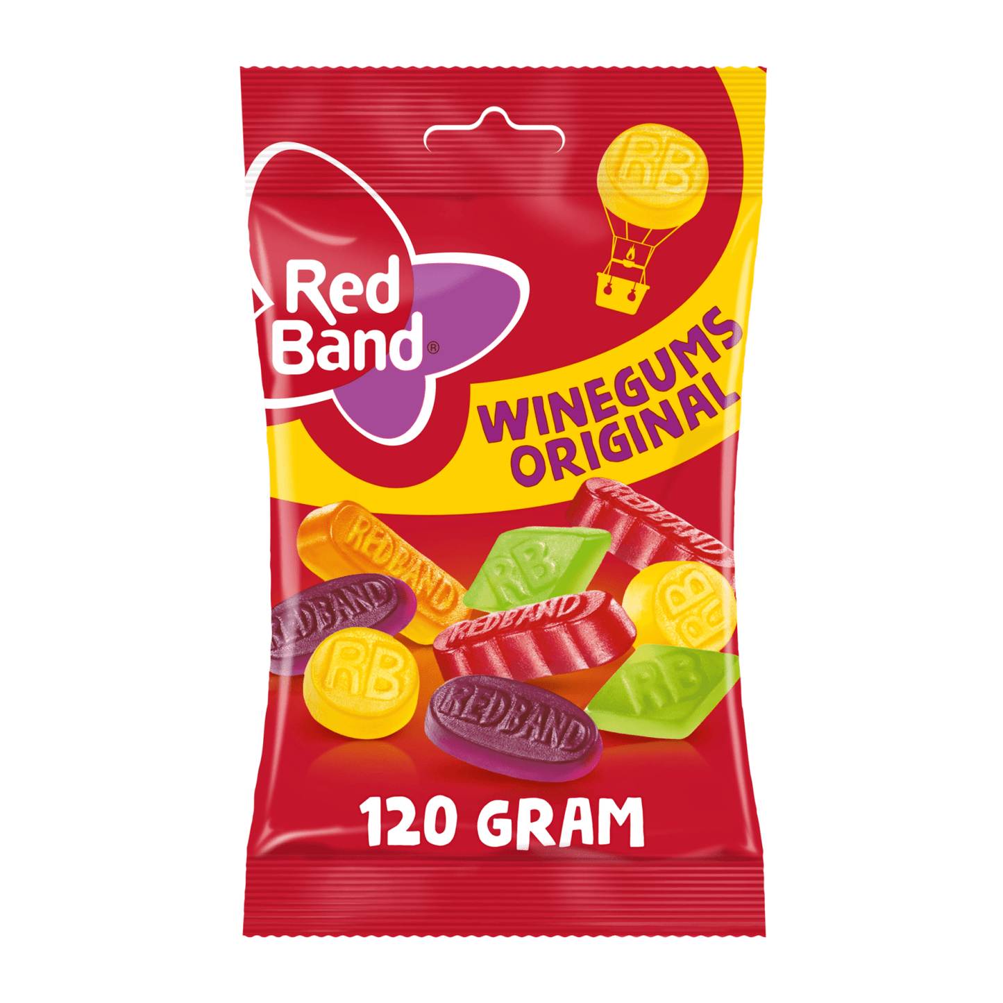 Gommes au vin bande rouge (12x120gr)