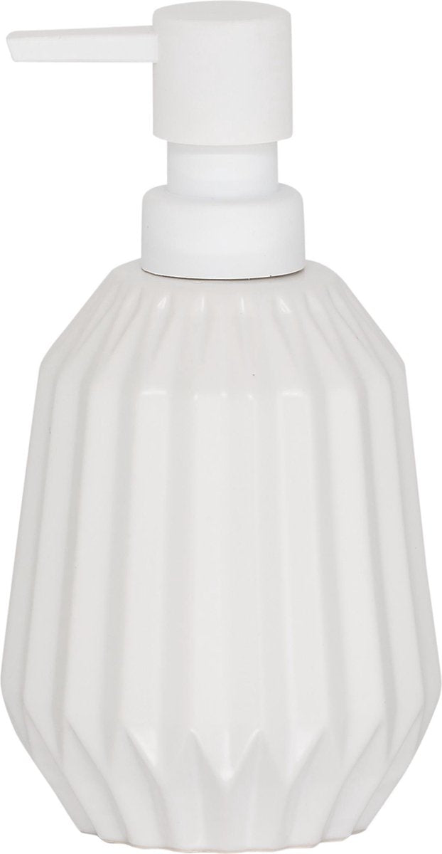 Distributeur de savon Sealskin arte 400 ml sur pied - blanc
