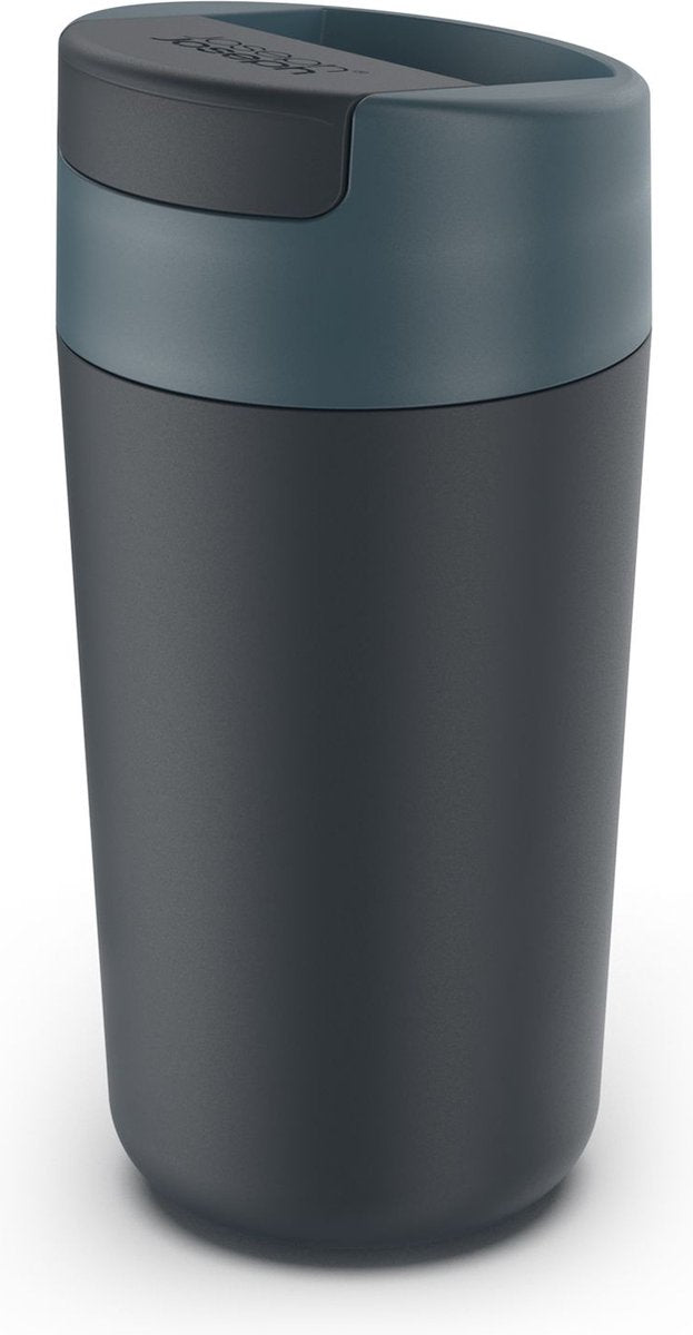 Joseph joseph gobelet à couvercle rabattable, 454 ml, bleu - | siroter