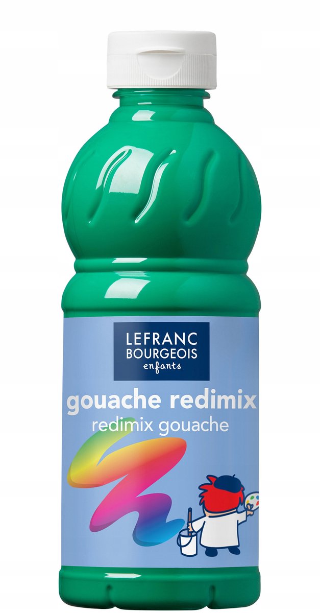 Peinture pour affiche Lefranc bourgeois - vert brillant 500ml