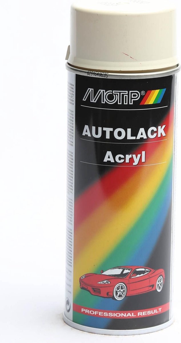 Motip 45850 - bombe aérosol de peinture automobile - blanc - 400ml