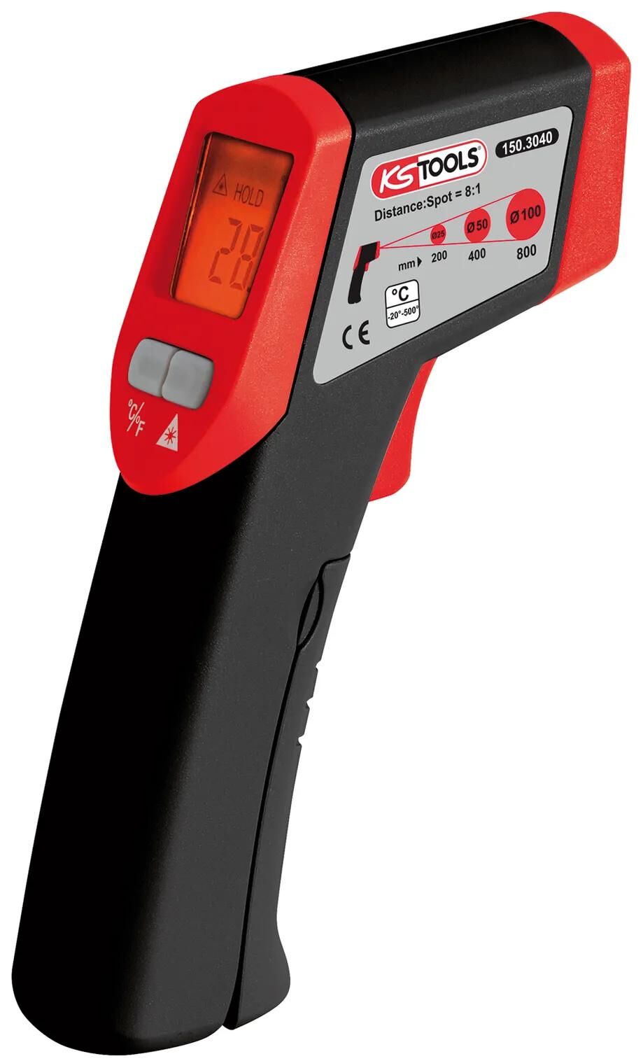 Outils KS Thermomètre infrarouge KS outils