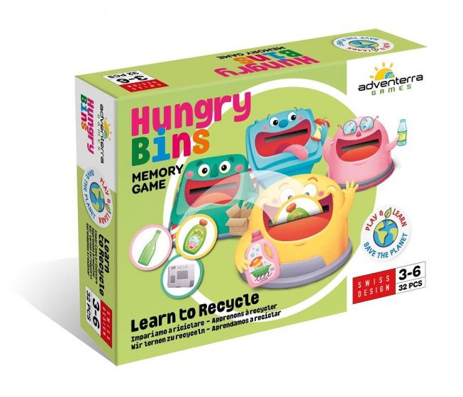 Jeu de mémoire affamée des bacs
