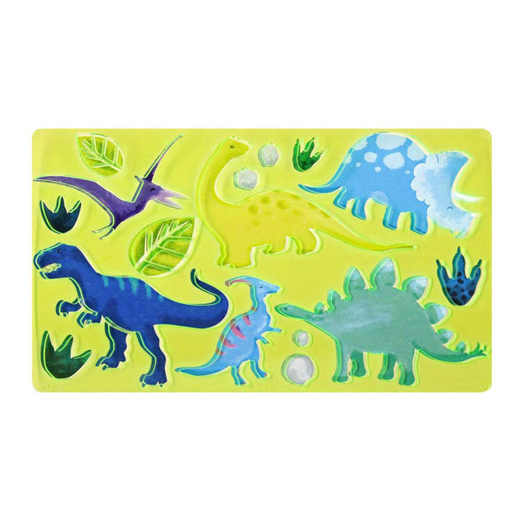Modèle de dessin des dinosaures, cosmos