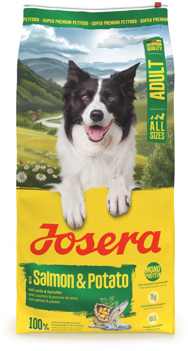 Josera saumon pomme de terre - toutes tailles adulte - nourriture pour chien - 12,5 kg