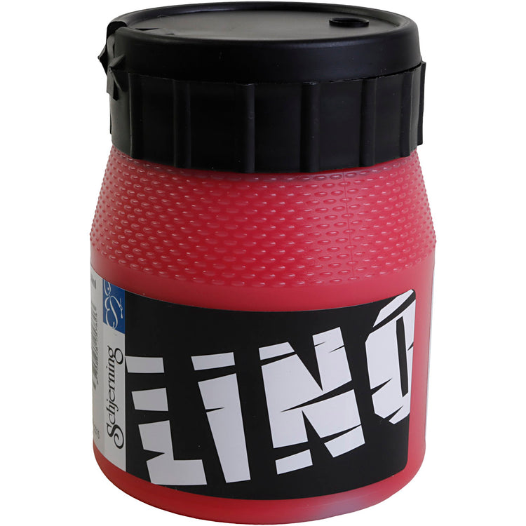 Creativ Company Linoleum Paint rouge, 250 ml