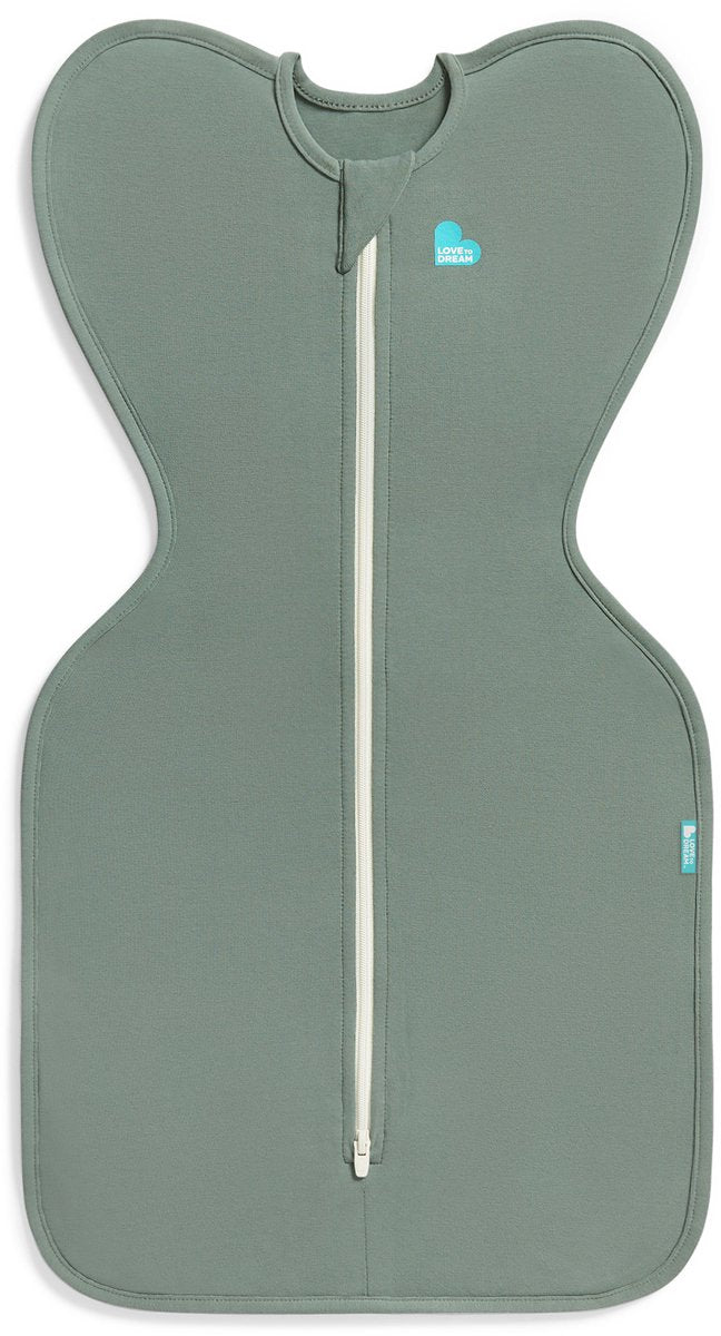 Love to dream ™ gigoteuse pour bébé swaddle up™ - emmaillotage - bébé 0-3 mois - 3,5-6 kg - toutes saisons - olive foncé