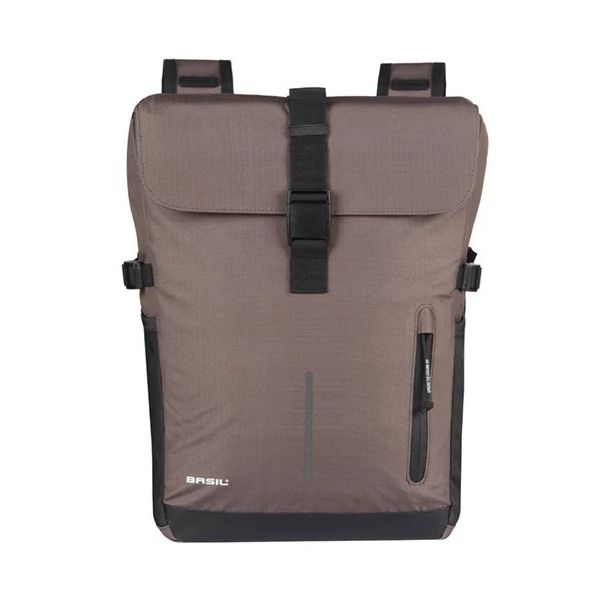 Axe à double vélo de basilic se déplacer 30 litres 16 x 27 x 38 cm brun