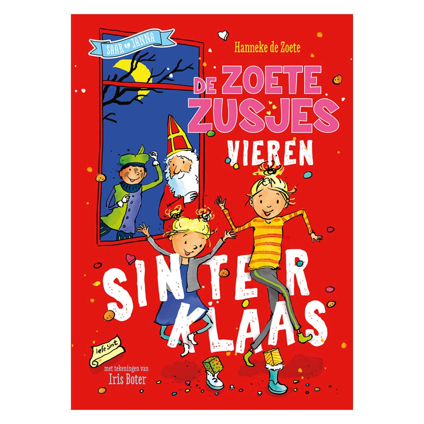 Maison centrale du livre, les douces sœurs célèbrent Sinterklaas