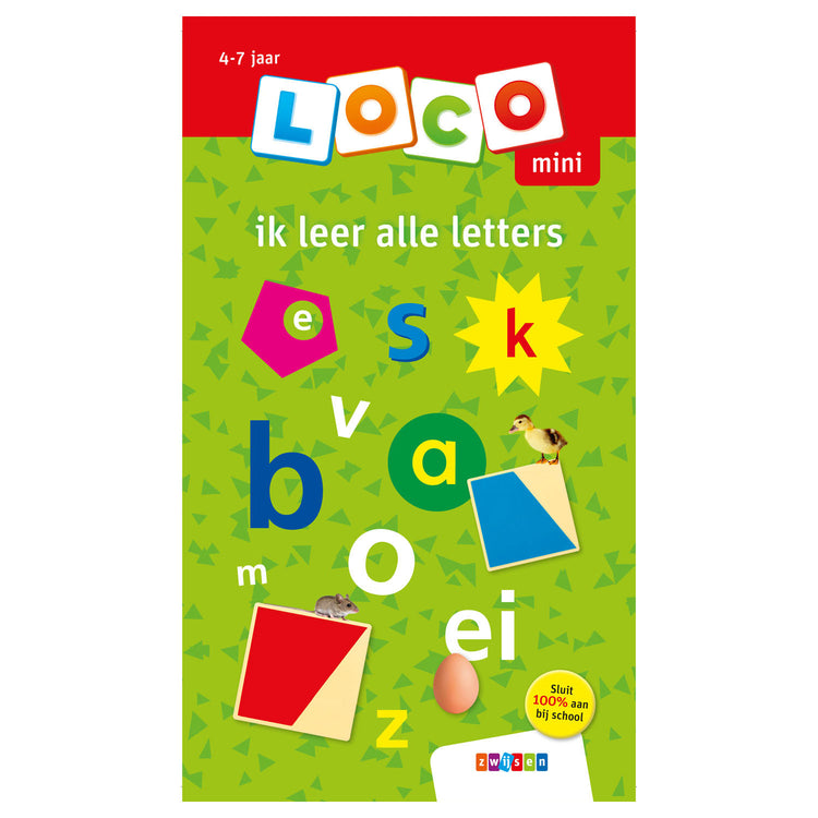 Zwijsen zwijsen mini livret d'exercice j'apprends toutes les lettres
