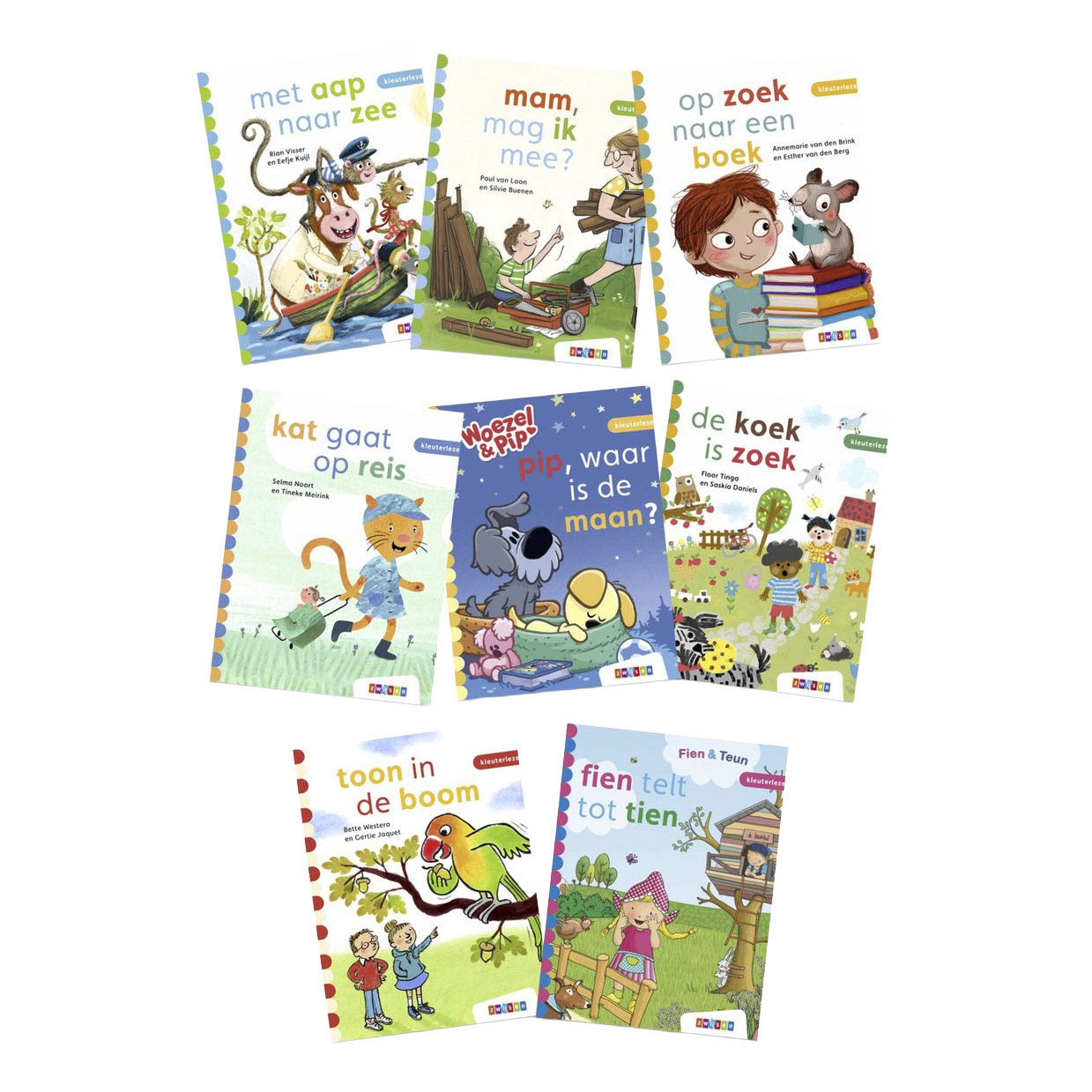Package éditeurs Wpg pour la lecture des tout-petits - 8 titres - avi start