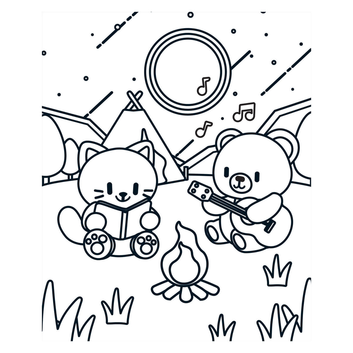 Livre de coloriage cosy - escapades cosy nouveau